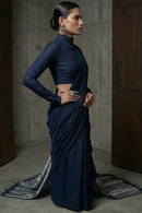 CHAMPARAN NEEL | Cotton | Indidha Saree