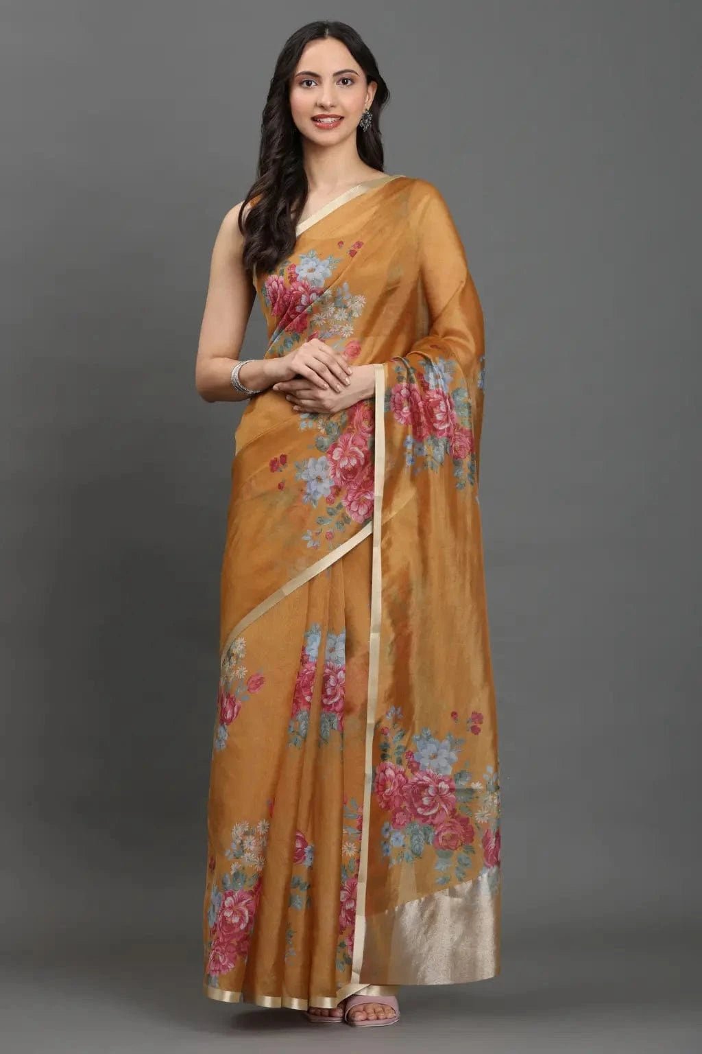 BAJO | Organza | Indidha Saree