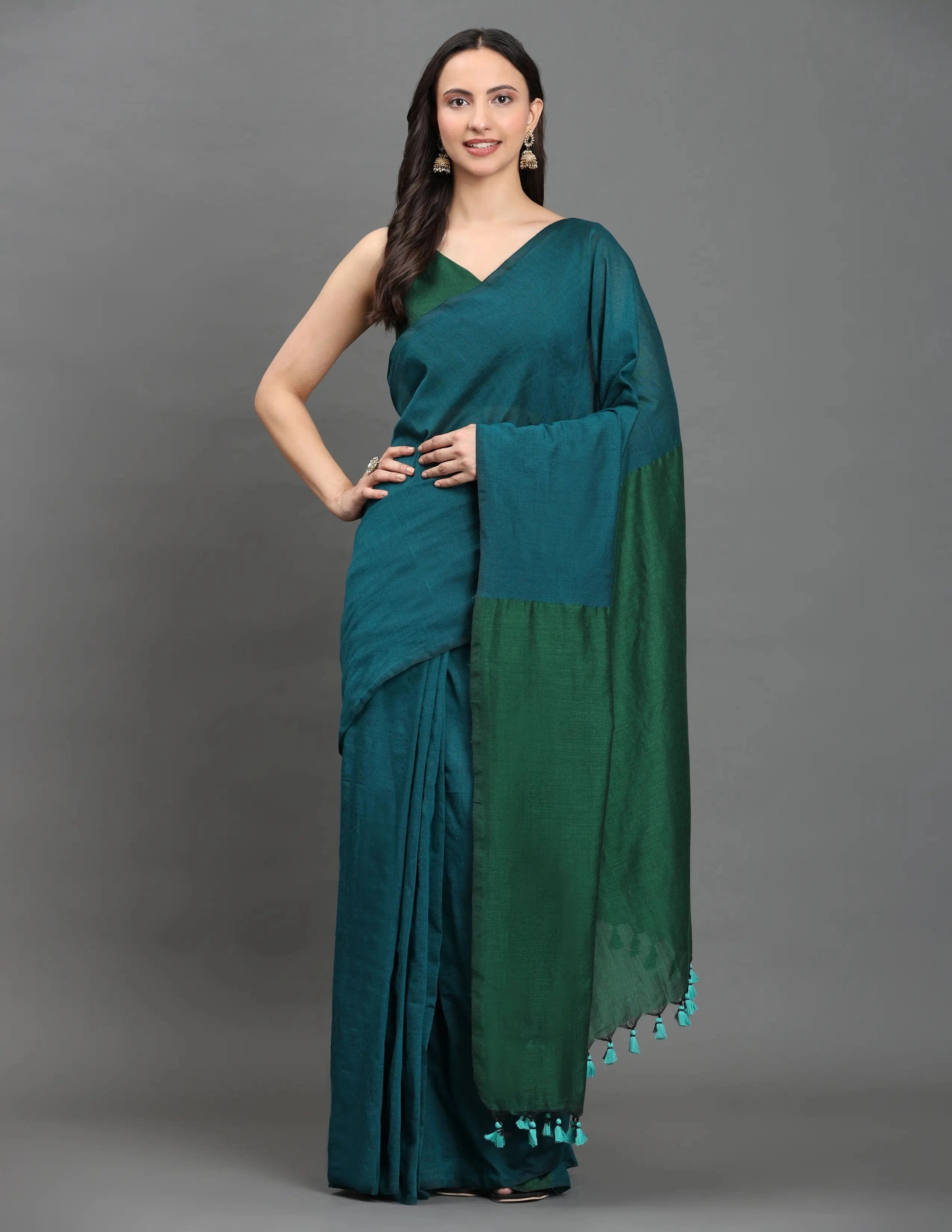 AANKHON KA SUKUN | Cotton | Indidha Saree -  Shop Aankhon Ka Sukun Saree – Serene & Graceful Now  Aankhon Ka Sukun is a serene cotton saree, blending elegance & comfort. Perfect for effortless style & everyday grace.