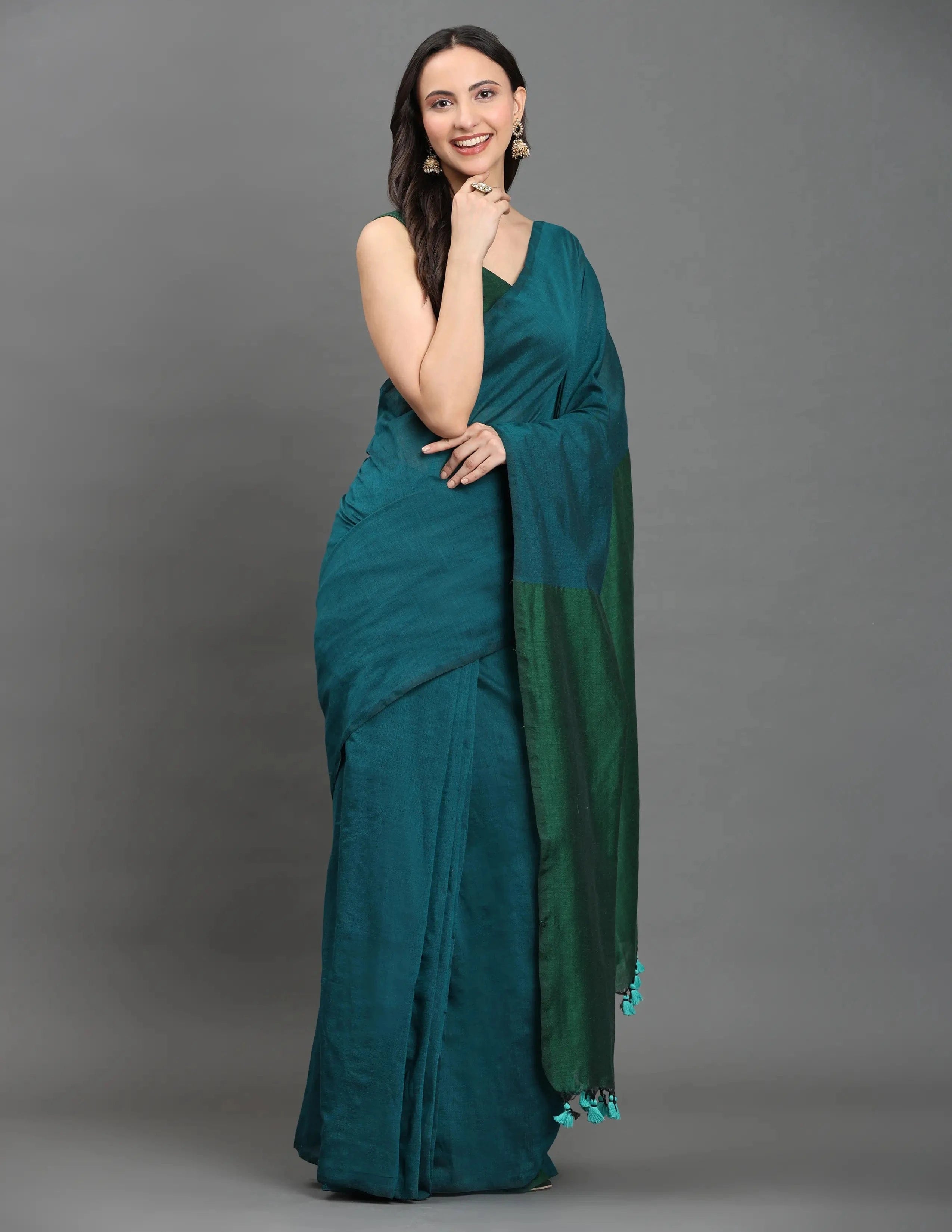 AANKHON KA SUKUN | Cotton | Indidha Saree -  Shop Aankhon Ka Sukun Saree – Serene & Graceful Now  Aankhon Ka Sukun is a serene cotton saree, blending elegance & comfort. Perfect for effortless style & everyday grace.