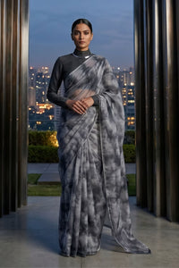 GAGAN CHUMBI | Organza | Indidha Saree