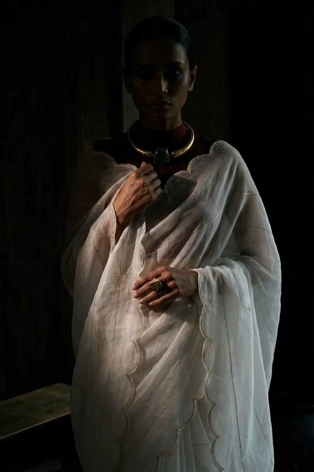 RAWHIDE | Organza | Indidha Saree