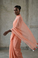 RANGREZ ROSE | Mul Cotton | Indidha Saree