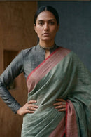 LEAF & LAVA | Linen by Linen | Indidha Saree