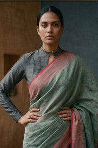 LEAF & LAVA | Linen by Linen | Indidha Saree