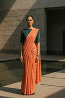 Molten Light | Mul Cotton | Indidha Saree