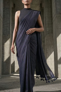 BLUE LAGOON | Cotton | Indidha Saree