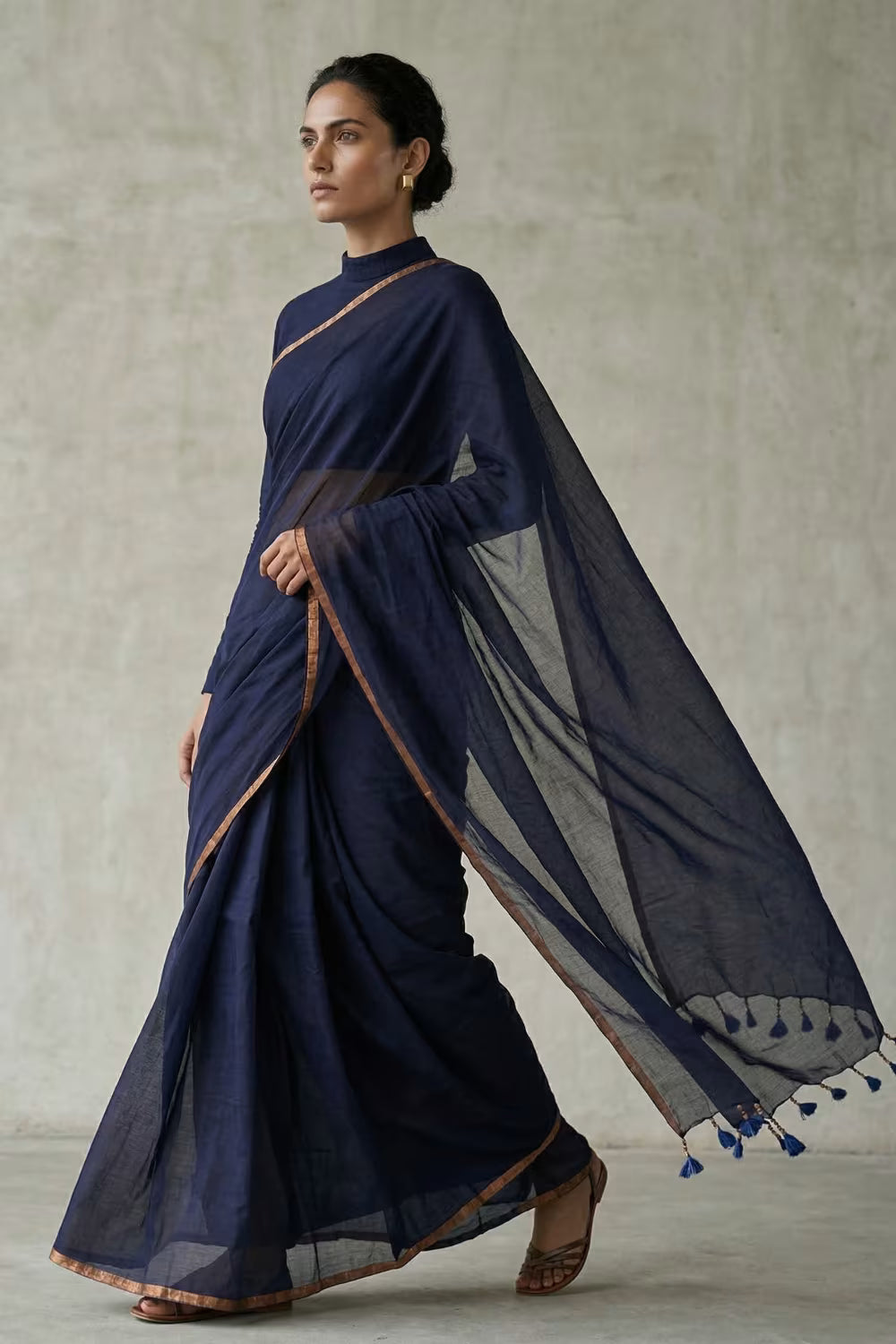 AAH | Mul Cotton | Indidha Saree
