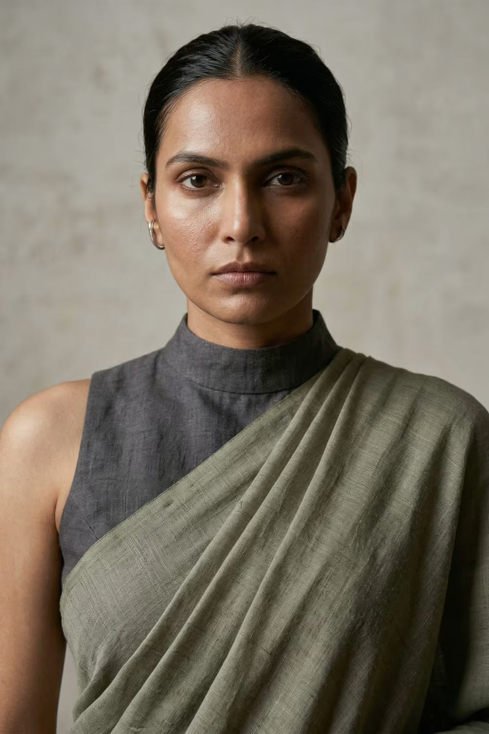 Form & Flow | Slub Cotton | Indidha Saree