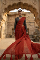 Raktika | Mul Cotton | Indidha Saree