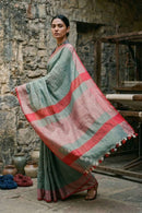 LEAF & LAVA | Linen by Linen | Indidha Saree