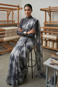 GAGAN CHUMBI | Organza | Indidha Saree