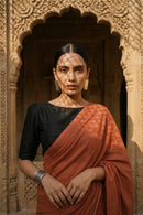 Ember Drape | Mul Cotton | Indidha Saree
