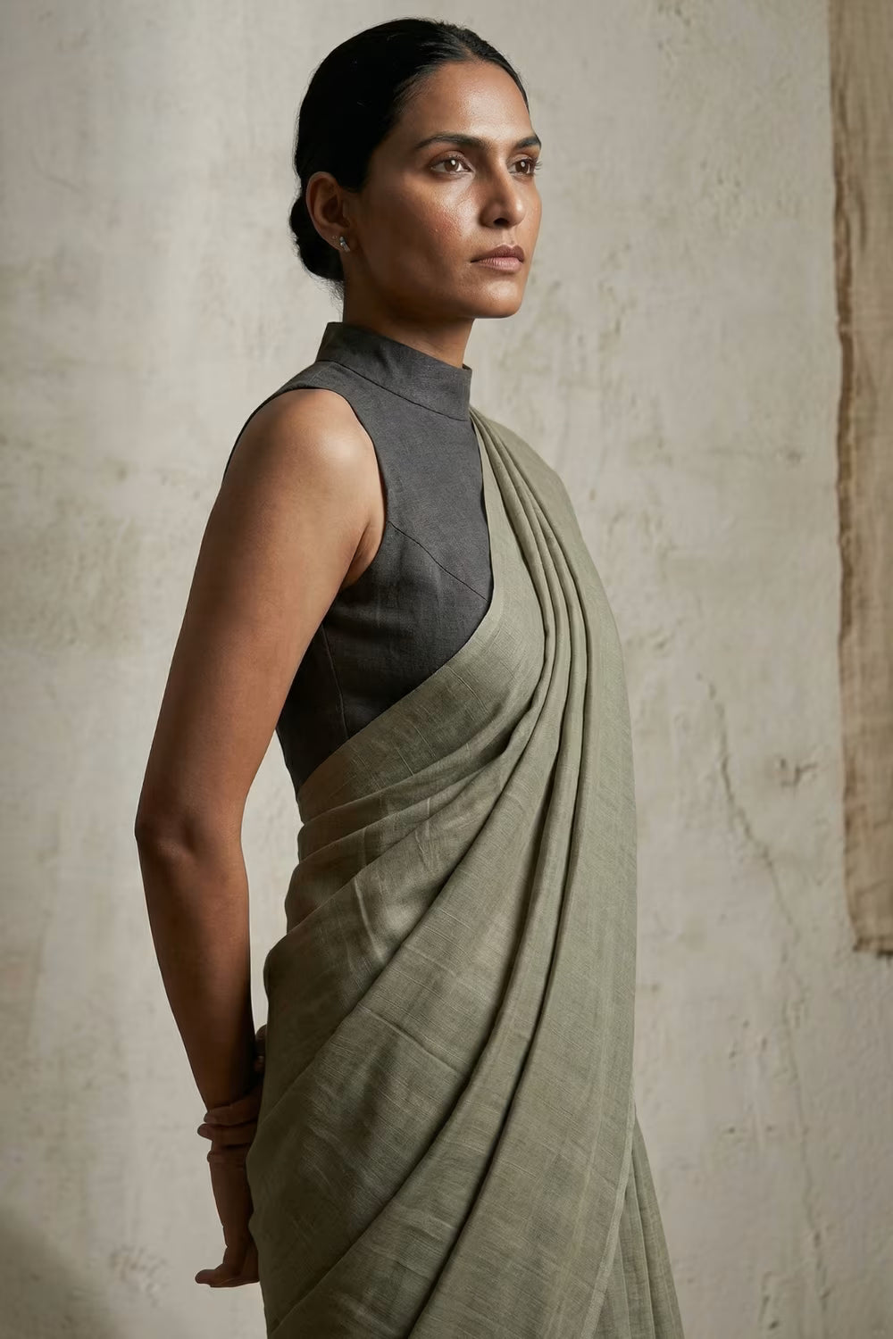 Form & Flow | Slub Cotton | Indidha Saree