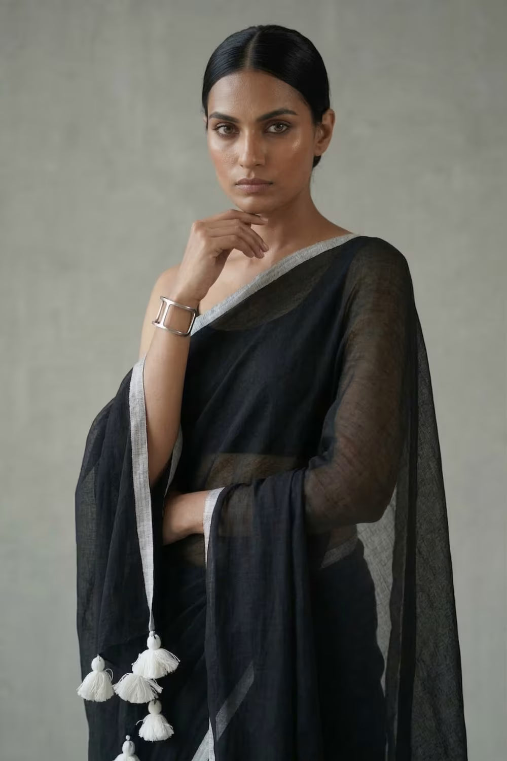 MYSTIC SHADE | Mul Cotton | Indidha Saree