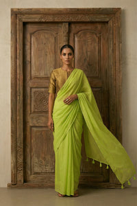 Urban Haze | Mul Cotton | Indidha Saree