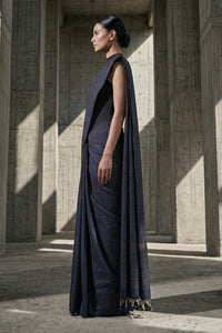 BLUE LAGOON | Cotton | Indidha Saree
