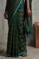 STARRY FOREST | Mul Cotton | Indidha Saree
