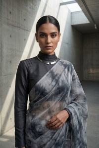 GAGAN CHUMBI | Organza | Indidha Saree