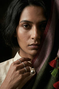 OLIVE HARVEST | Linen by Linen | Indidha Saree