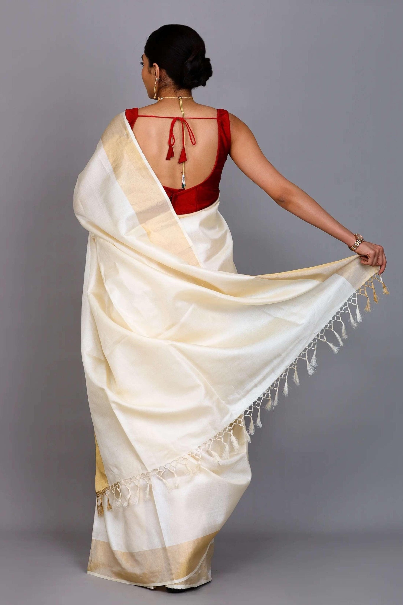 AURELIE | Kosa Zari Silk | Indidha Saree