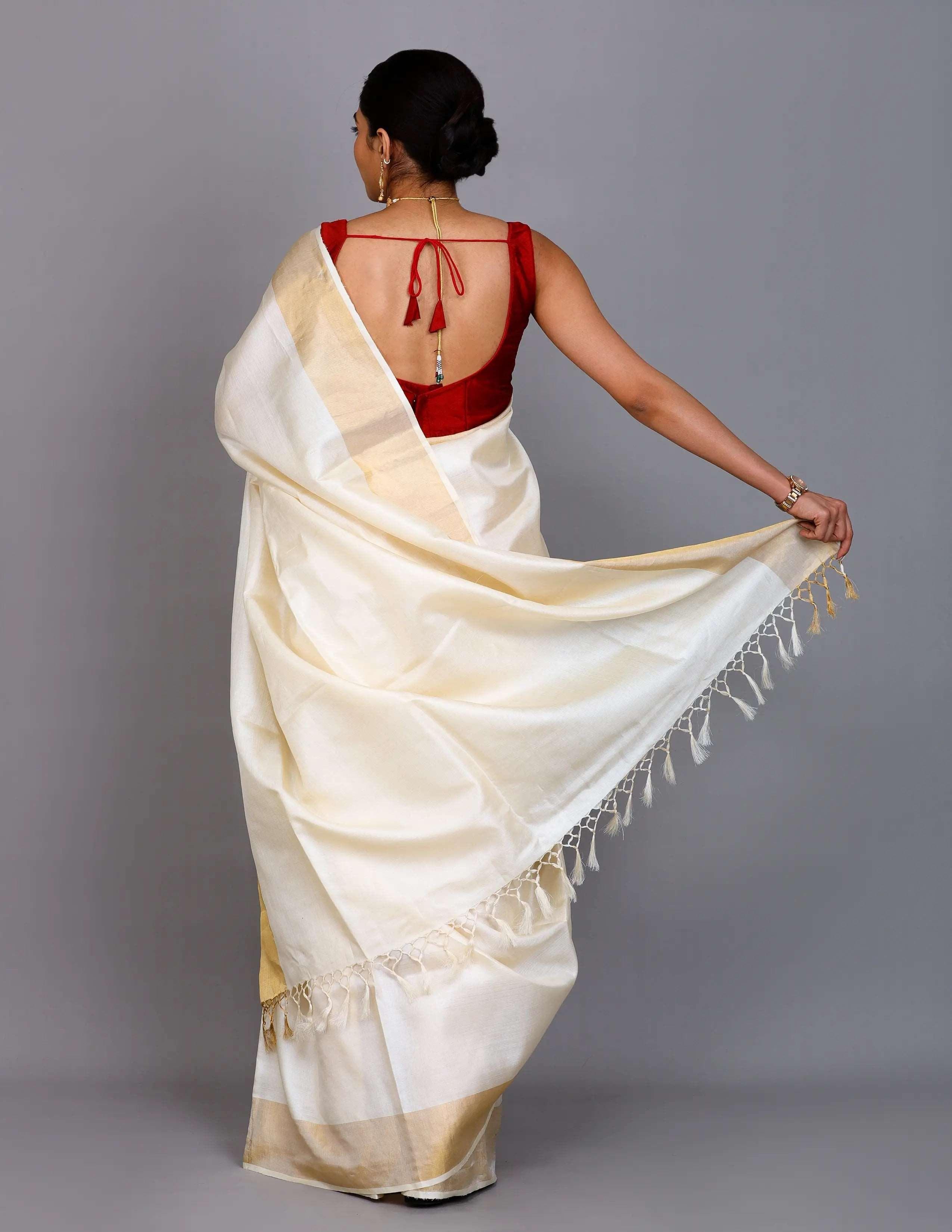 Virendra Silk Creations, CG Saree AURELIE | Kosa Zari Silk | Indidha Saree