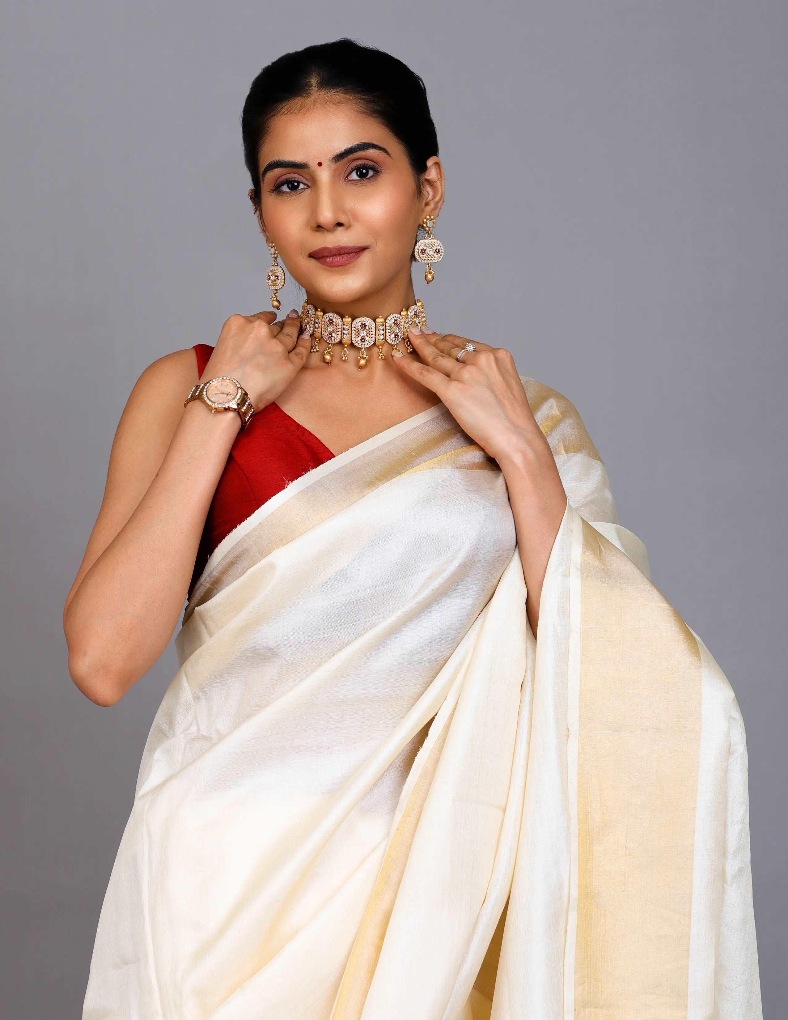 AURELIE | Kosa Zari Silk | Indidha Saree Saree