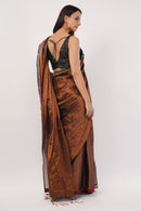 Indidha Saree AUTUMN LUXE | Handloom Tissue | Indidha Saree
