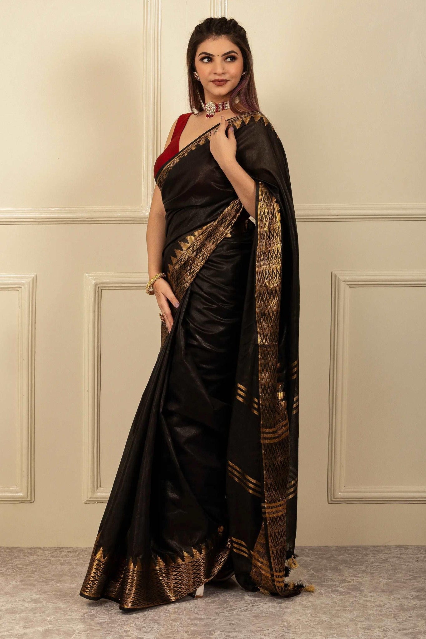 BLACK JEWEL | Kota Silk | Indidha Saree