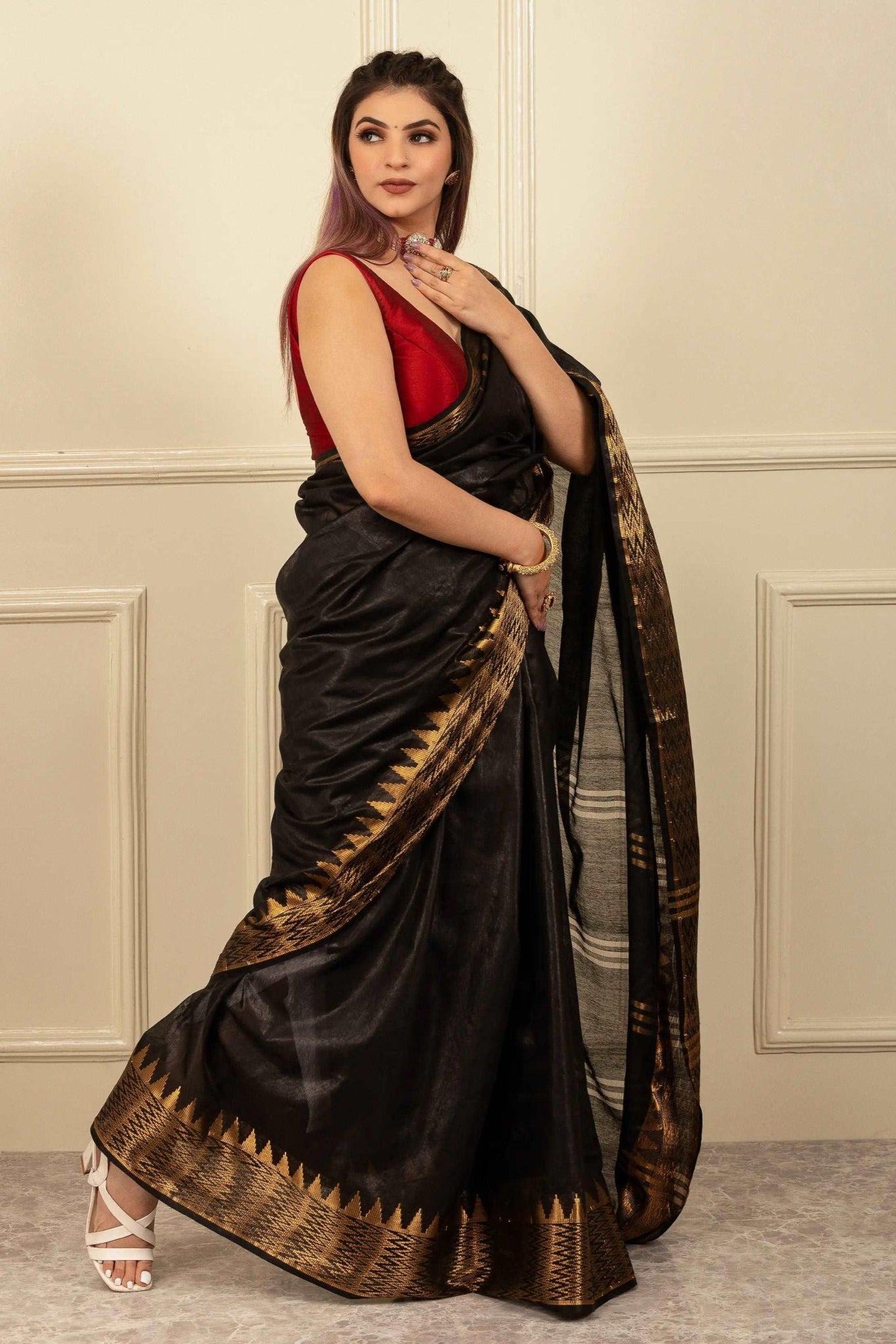 BLACK JEWEL | Kota Silk | Indidha Saree