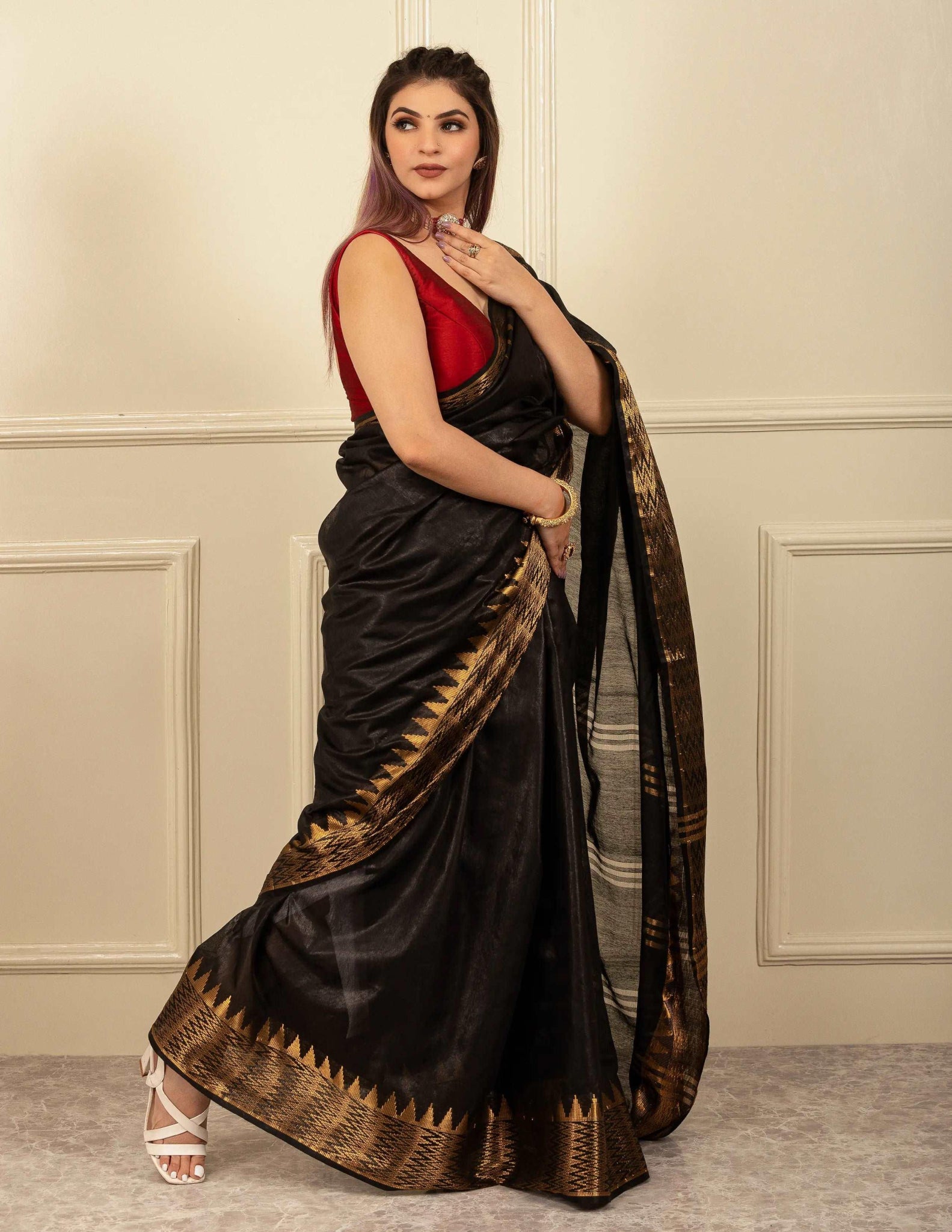 BLACK JEWEL | Kota Silk | Indidha Saree