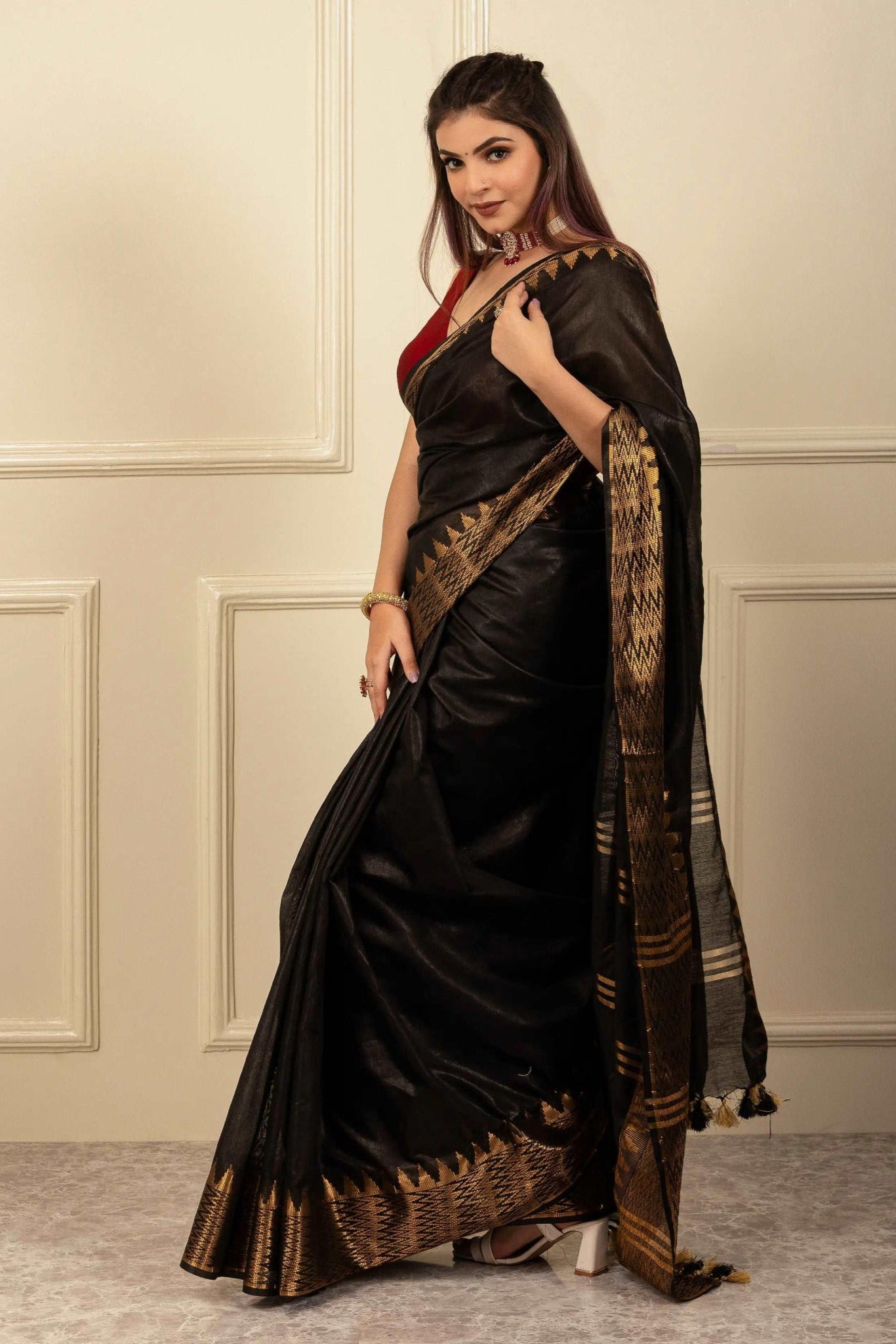 BLACK JEWEL | Kota Silk | Indidha Saree