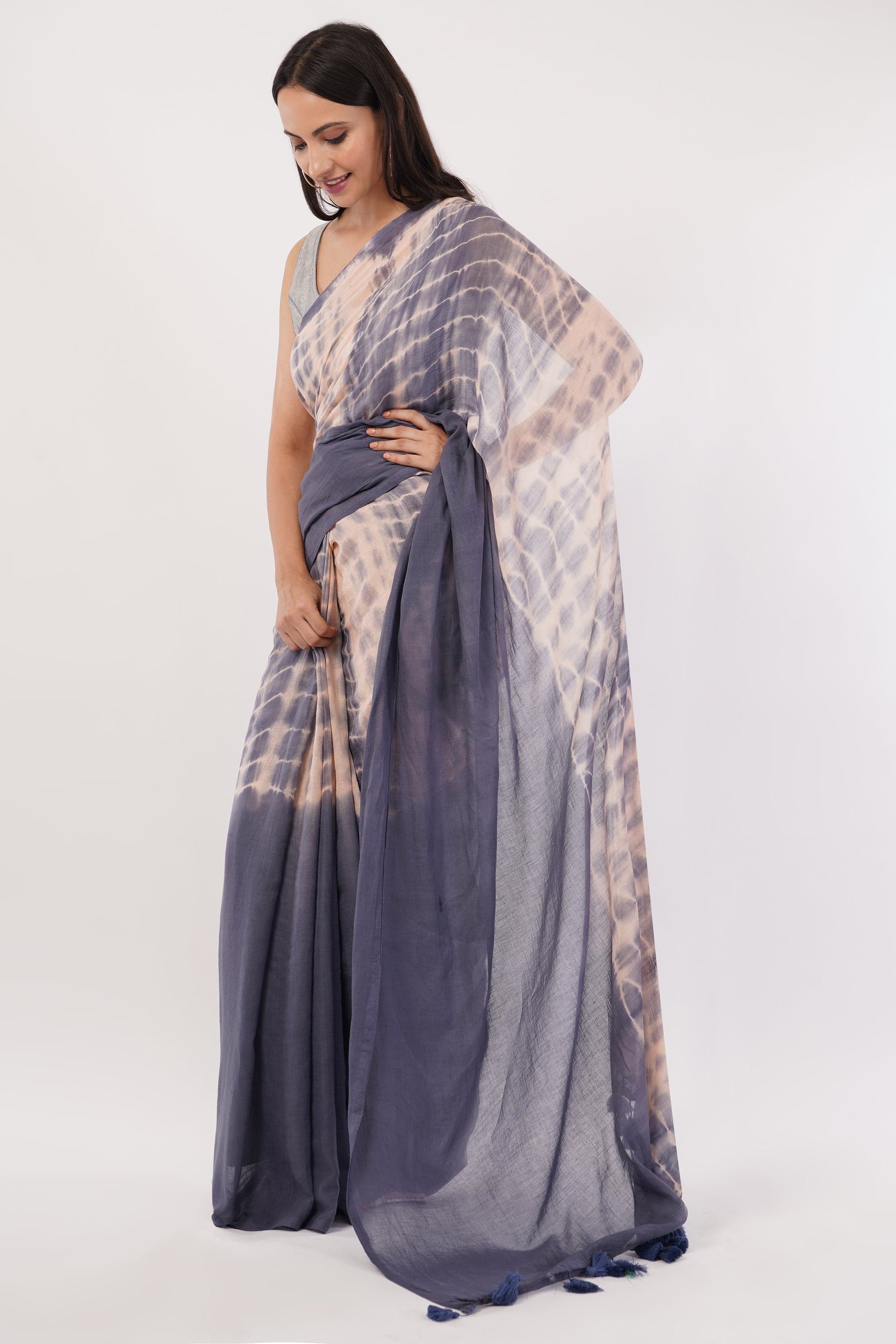 CHHAYA DHARA | Mul Cotton | Indidha Saree