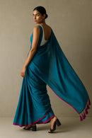 Soft Clash | Handloom Mul Cotton  | Indidha Saree