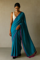 Soft Clash | Handloom Mul Cotton  | Indidha Saree