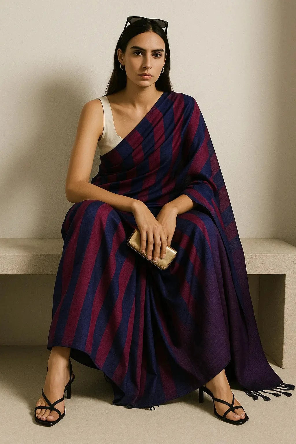 TATVA | Pure Cotton | Indidha Saree -  Buy Tatva Pure Cotton Saree at Indidha.com - Comfortable & Elegant  Shop the Tatva Pure Cotton Saree at Indidha. Designed for comfort and style, this saree offers timeless charm and is perfect for everyday wear.