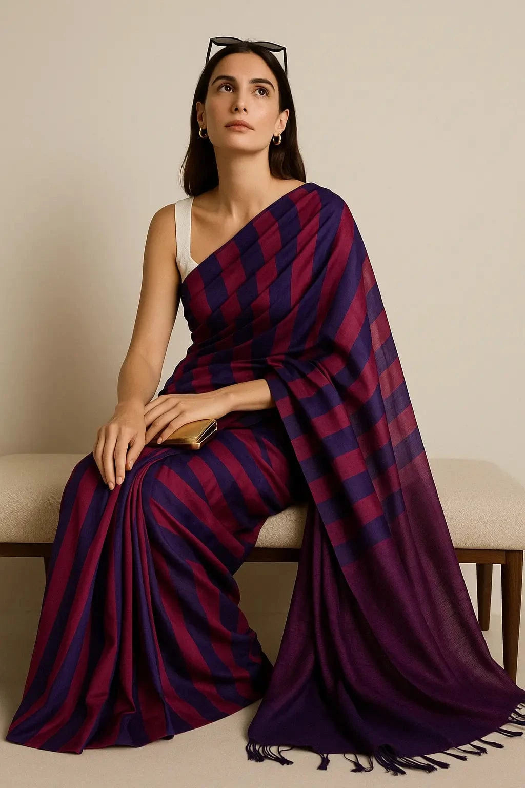 TATVA | Pure Cotton | Indidha Saree -  Buy Tatva Pure Cotton Saree at Indidha.com - Comfortable & Elegant  Shop the Tatva Pure Cotton Saree at Indidha. Designed for comfort and style, this saree offers timeless charm and is perfect for everyday wear.