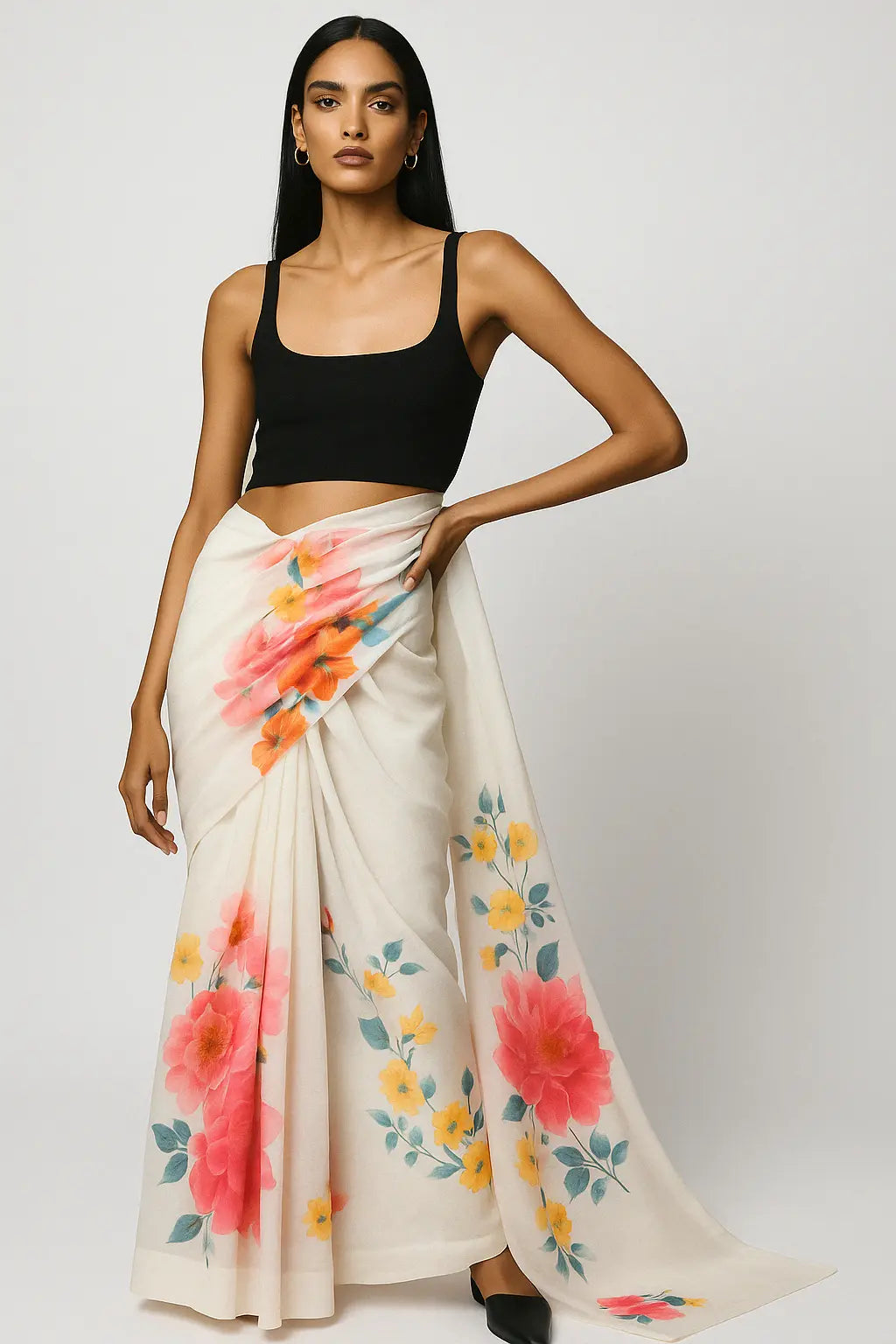 WARM WIND | Organza | Indidha Saree