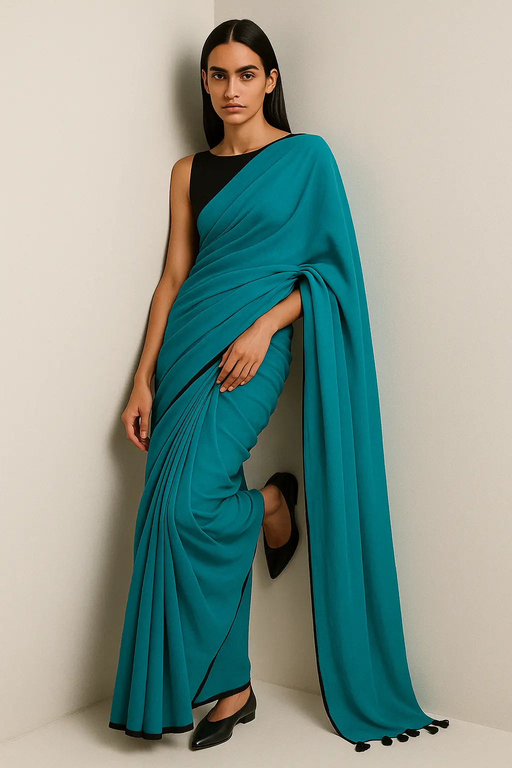 LUSH CALM | Mul Cotton | Indidha Saree
