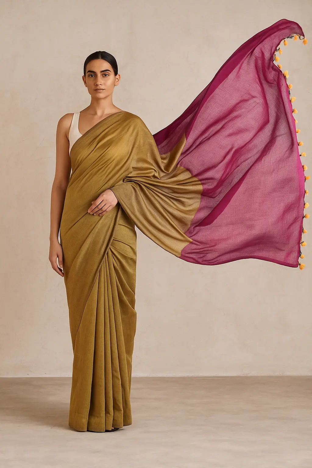 RADIANT HARMONY | Cotton | Indidha Saree