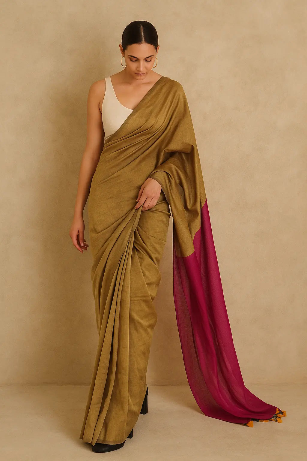 RADIANT HARMONY | Cotton | Indidha Saree