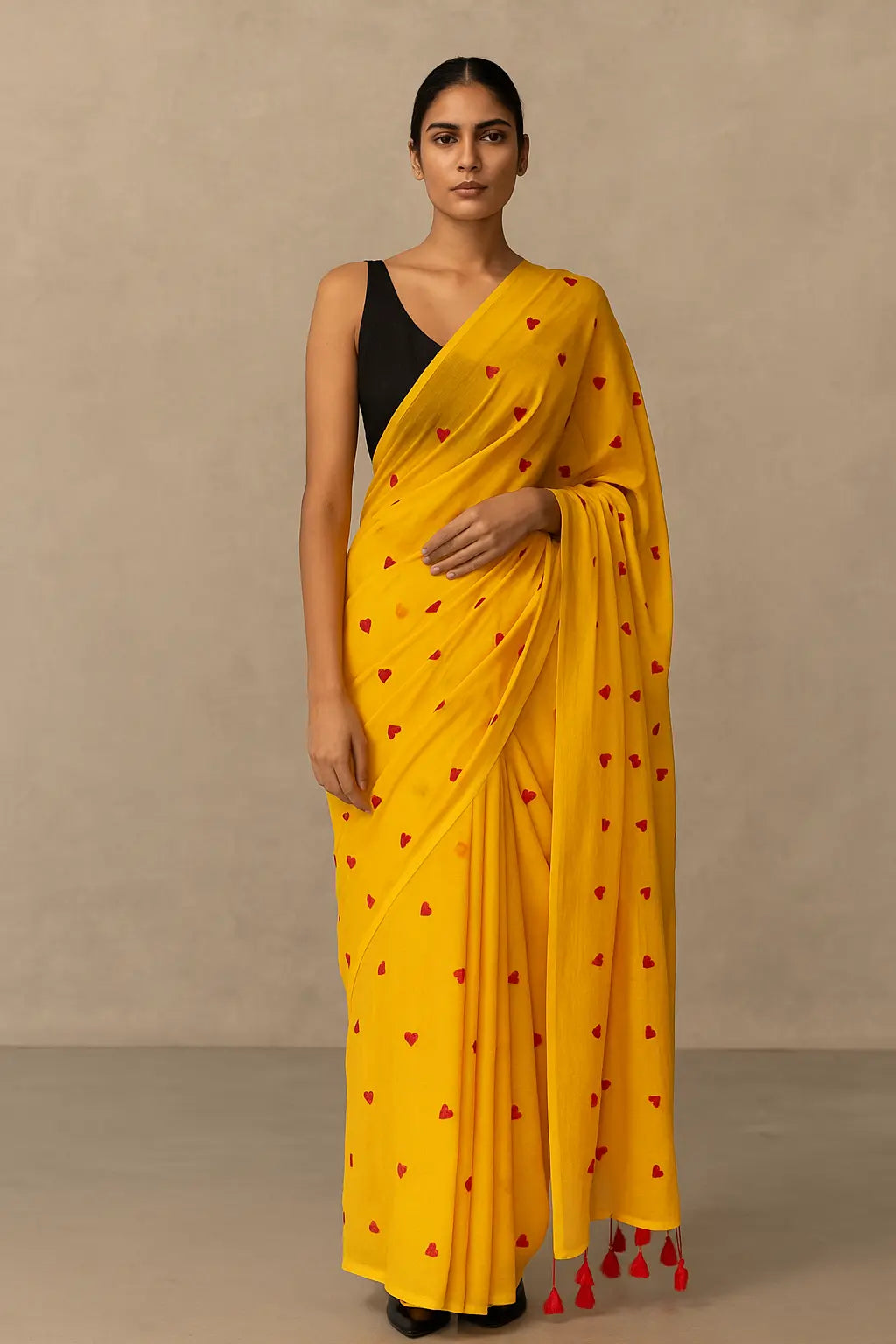 Sunshine Dil Se | Mul Cotton | Indidha Saree
