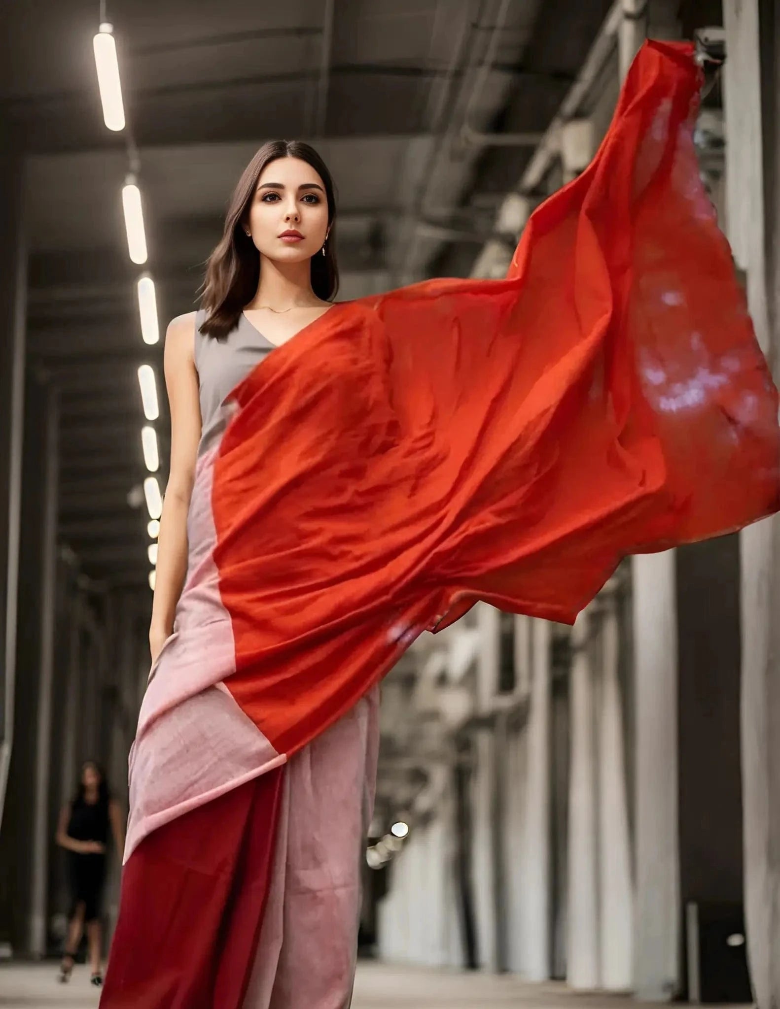 JADE KA SURAJ | Cotton | Indidha Saree