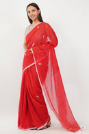Puja Malakar, Fulia Saree LALIMA | Mul Cotton | Indidha Saree