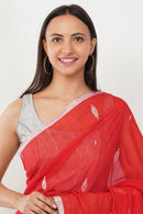Puja Malakar, Fulia Saree LALIMA | Mul Cotton | Indidha Saree