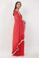 Puja Malakar, Fulia Saree LALIMA | Mul Cotton | Indidha Saree
