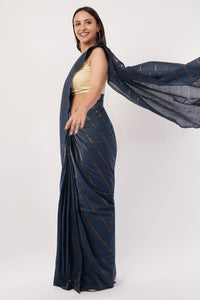 Suman SantiPur Saree KHADI LUXE CHARM | Khadi Cotton | Indidha Saree