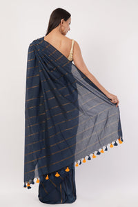 Suman SantiPur Saree KHADI LUXE CHARM | Khadi Cotton | Indidha Saree