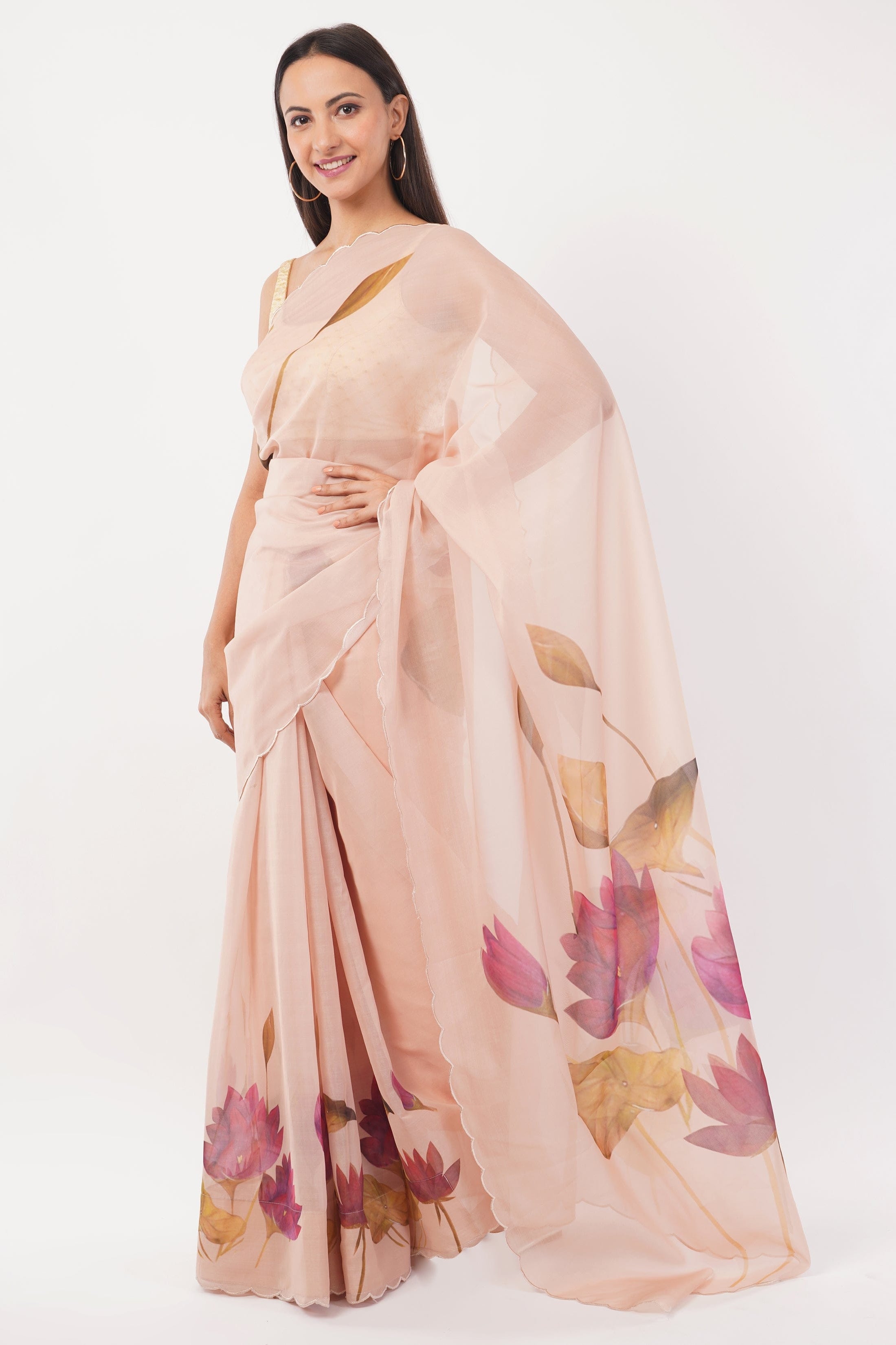 MADAM MADONA | Organza | Indidha Saree