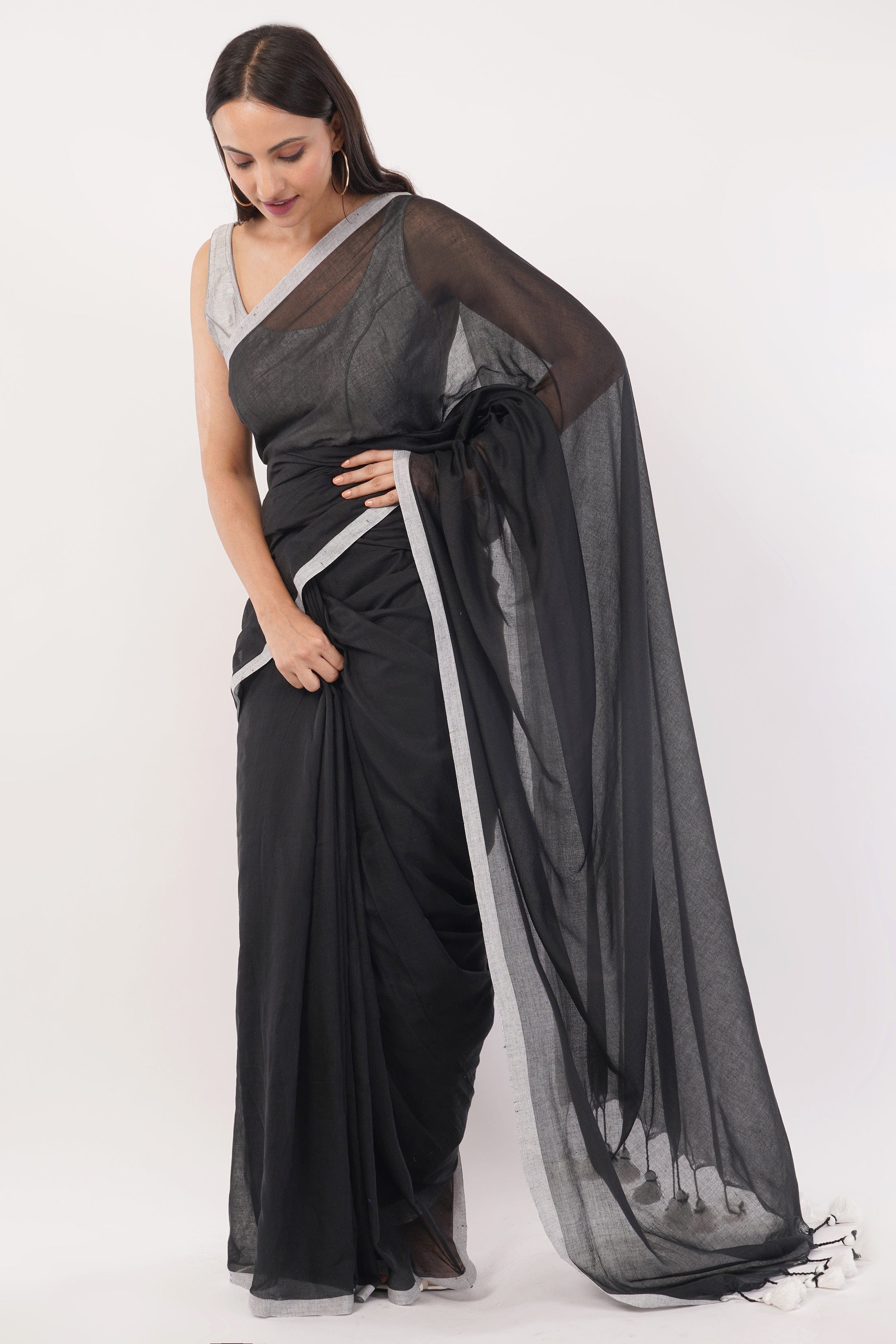 MYSTIC SHADE | Mul Cotton | Indidha Saree